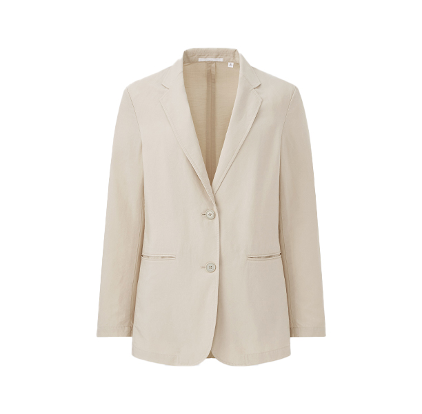 Hvid blazer