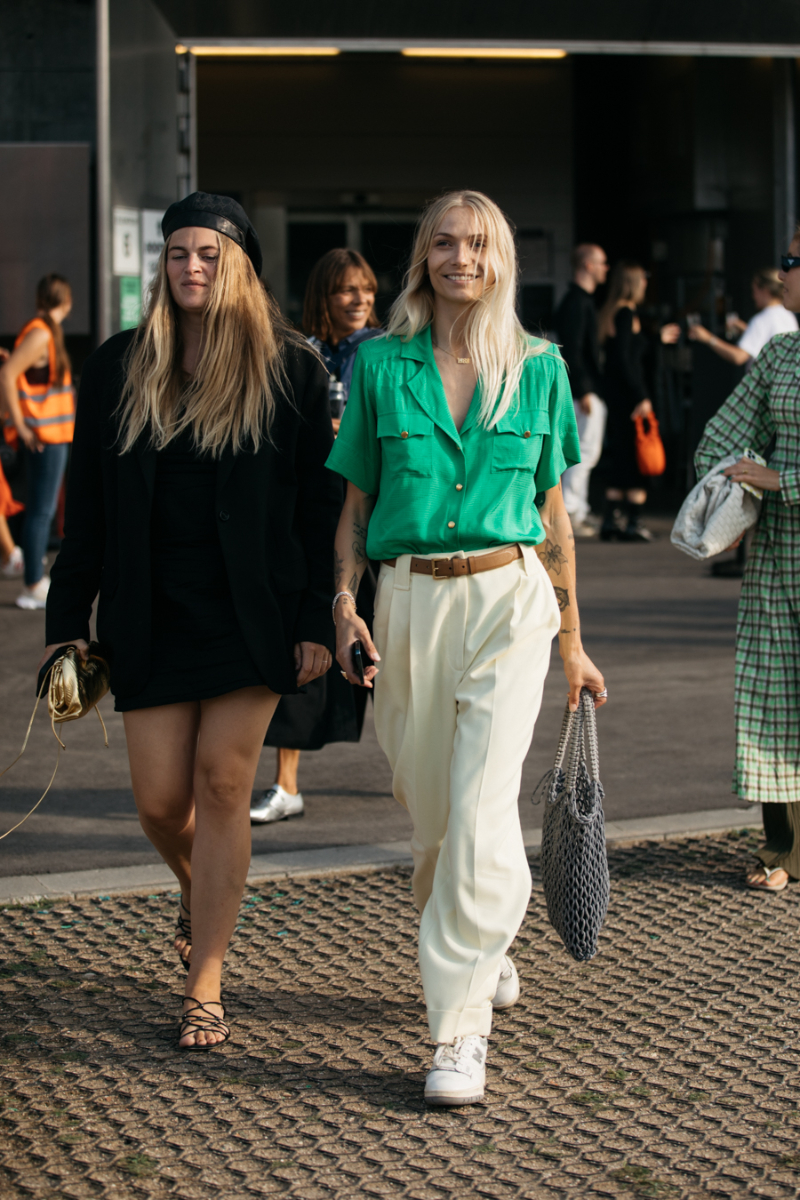 Streetstyle fra modeugens tredje dag, SS22