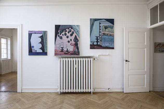 Fie Norsker: Bits and Pieces (installation view), Les Gens Heureux.