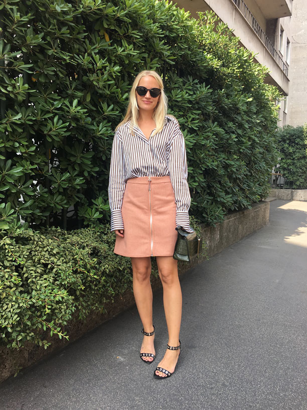 ELLE-redaktionens outfits til modeuge i Milano