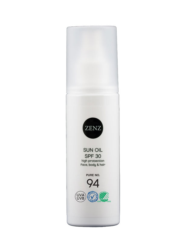 ZENZ Organic Pure No. 94 Sun Oil Face Body & Hair SPF30