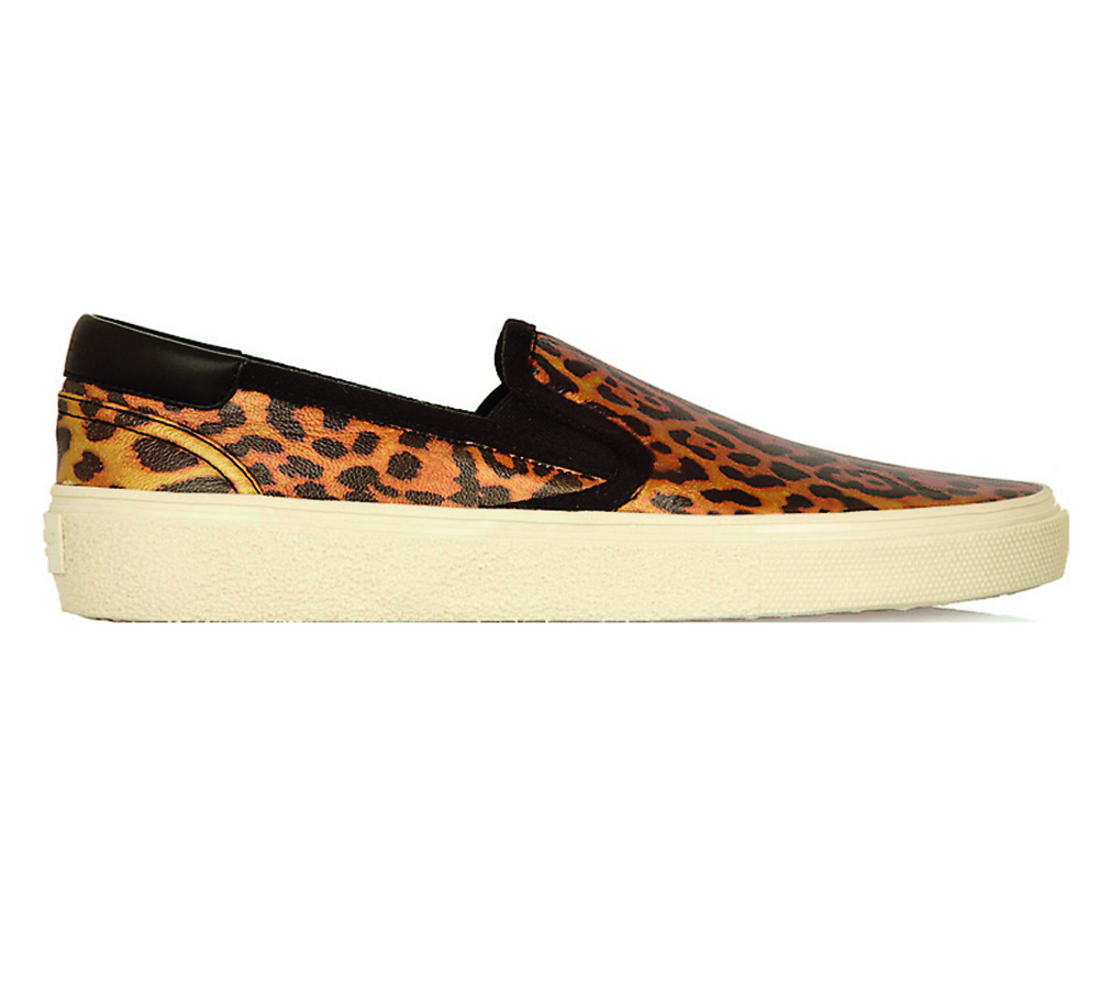 Leopard-slip-ons, Saint Laurent, 2.600 kr.