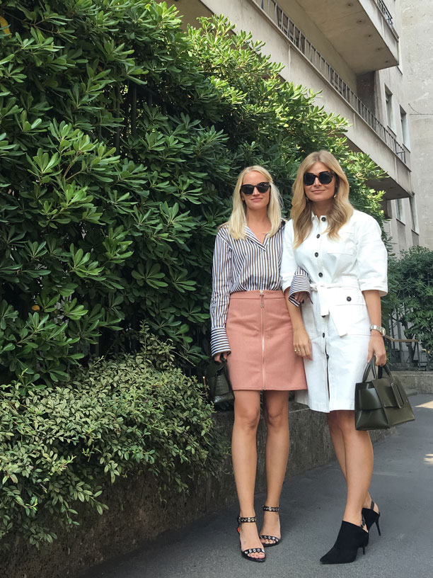 ELLE-redaktionens outfits til modeuge i Milano