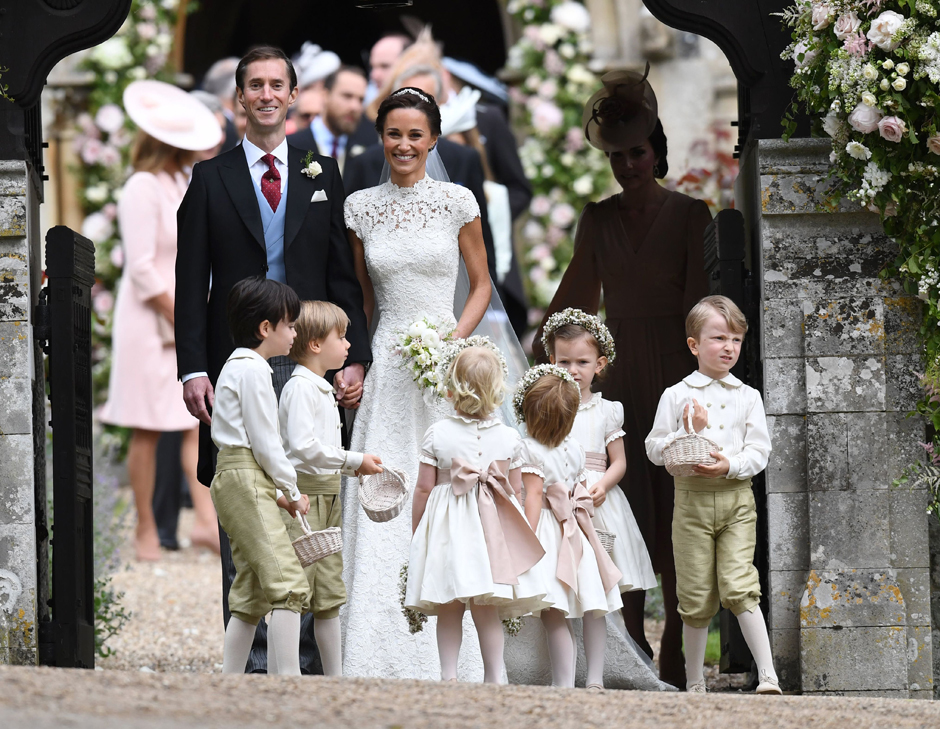 De bedste øjeblikke fra Pippa Middletons bryllyp