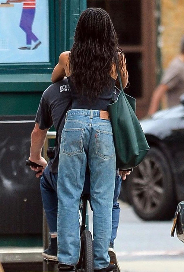 Zoe Kravitz og Channing Tatum i New York