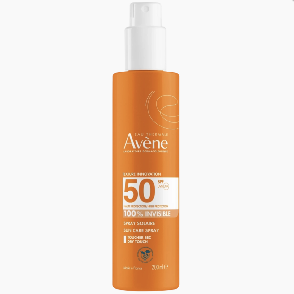 Bedste solcreme til ansigtet i sprayform: Sun Care Spray SPF50 – Avène