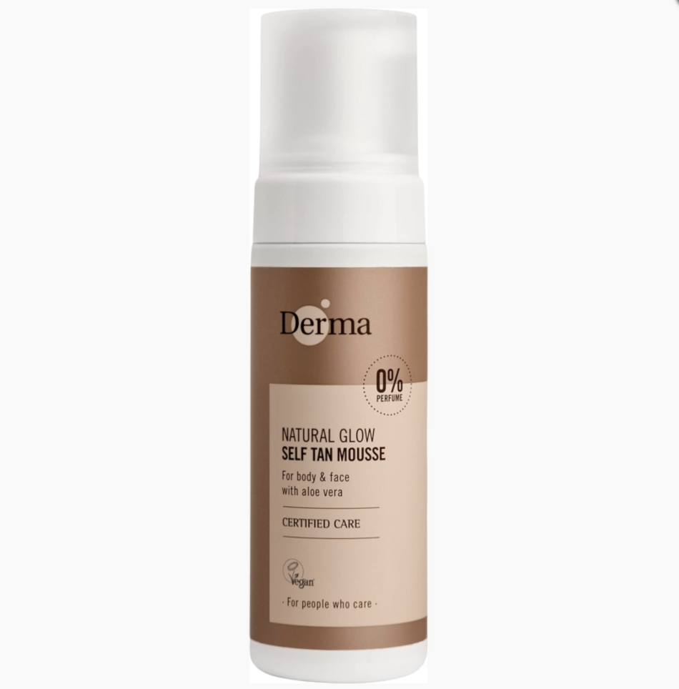 Bedste selvbruner mousse: Self Tan Mousse – Derma