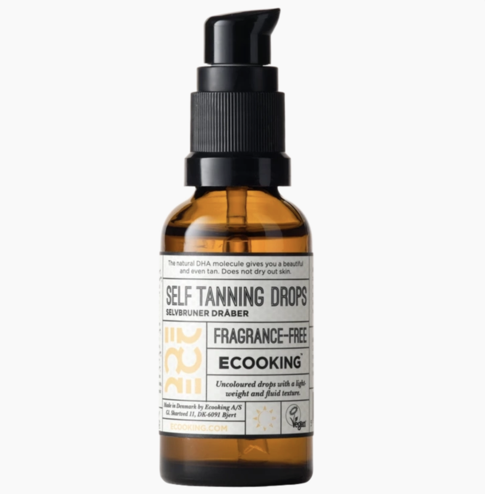 Bedste selvbrunerdråber: Self Tanning Drops – Ecooking