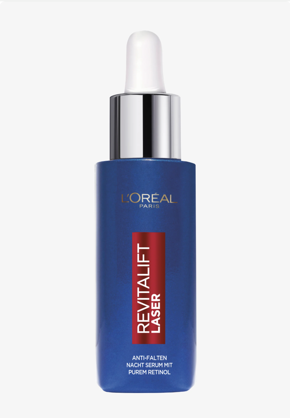 Bedste serum mod fine linjer: Revitalift Laser Pure Retinol Night Serum – L'Oréal Paris