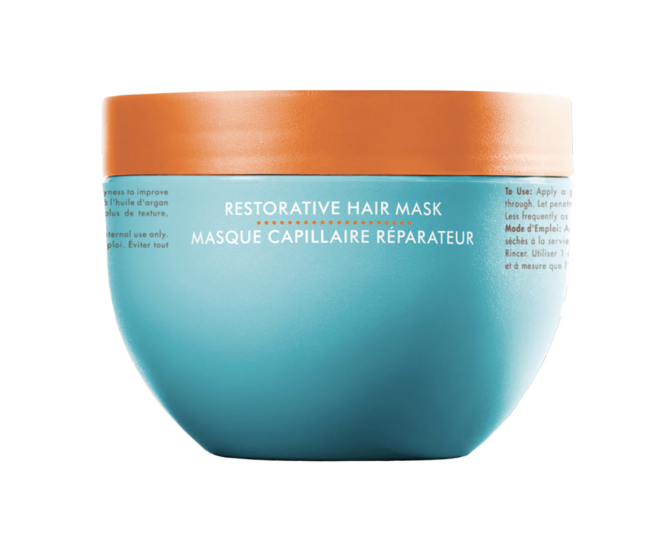 Bedste hårmaske til kemisk behandlet hår: Restorative Hair Mask - Moroccain Oil