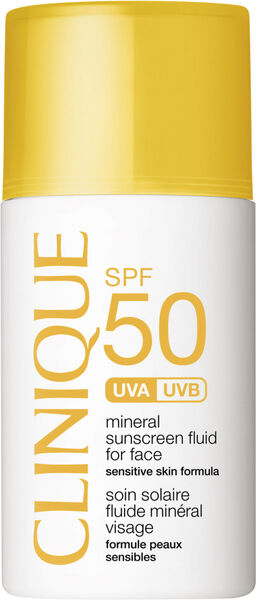 Mineral Sunscreen Fluid For Face SPF 50 – Clinique