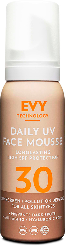 Daily UV Face Mousse SPF 30 – EVY