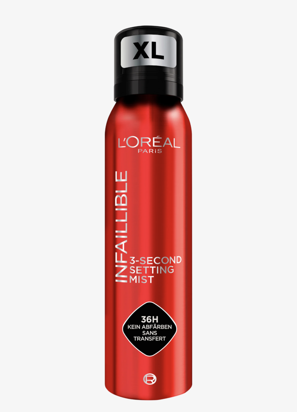 Bedste på budget: Infallible 3-Second Setting Mist – L'Oréal Paris