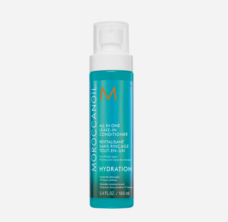 Bedste til filtret hår: All In One Leave-In Conditioner fra Moroccanoil
