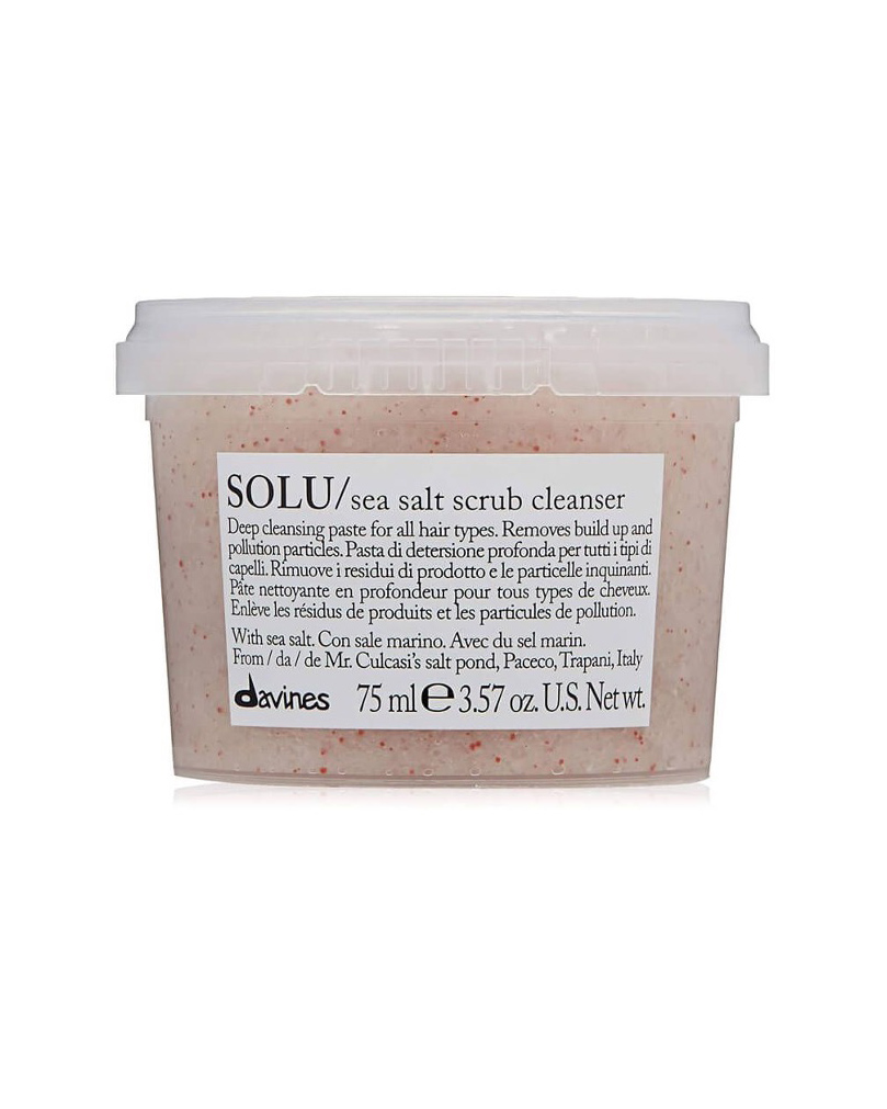 Solu Sea Salt Scrub Cleanser fra Davines