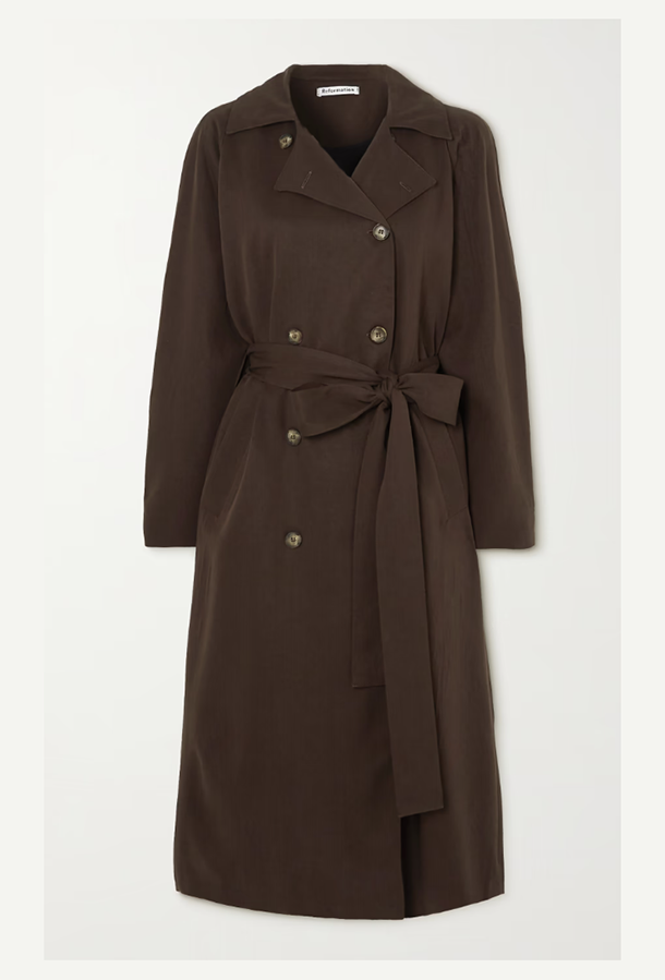 reformation trenchcoat