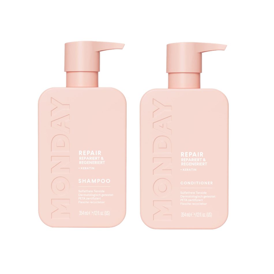 Monday Repair Shampoo + Monday Repair Conditioner fra Monday Haircare