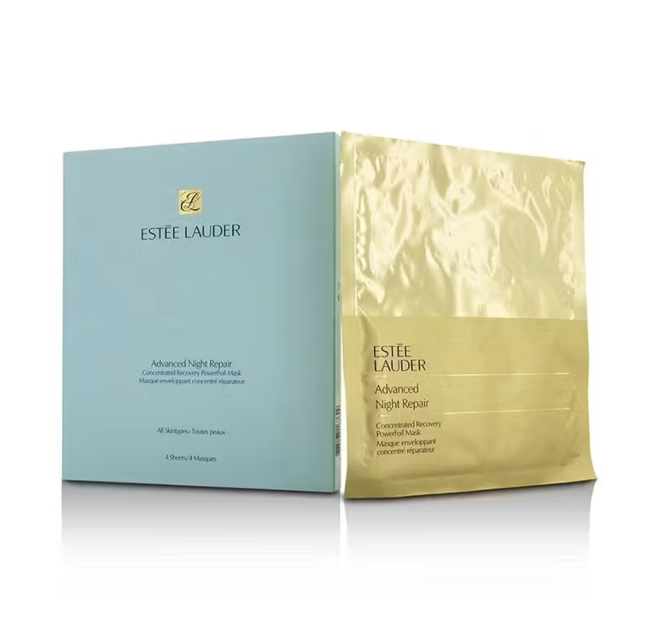 Bedste sheet night mask: Advanced Night Repair Concentrated Recovery PowerFoil Mask – Estée Lauder