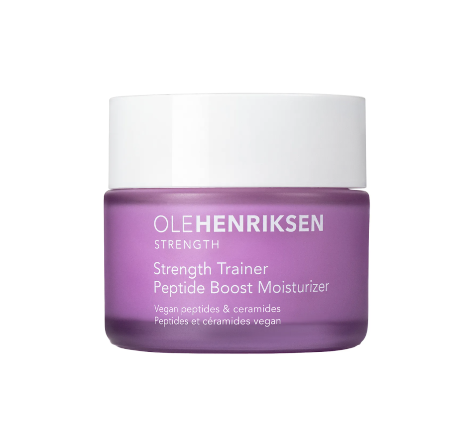 Bedste ansigtscreme med glød: Strength Trainer Peptide Boost Moisturizer – Ole Henriksen