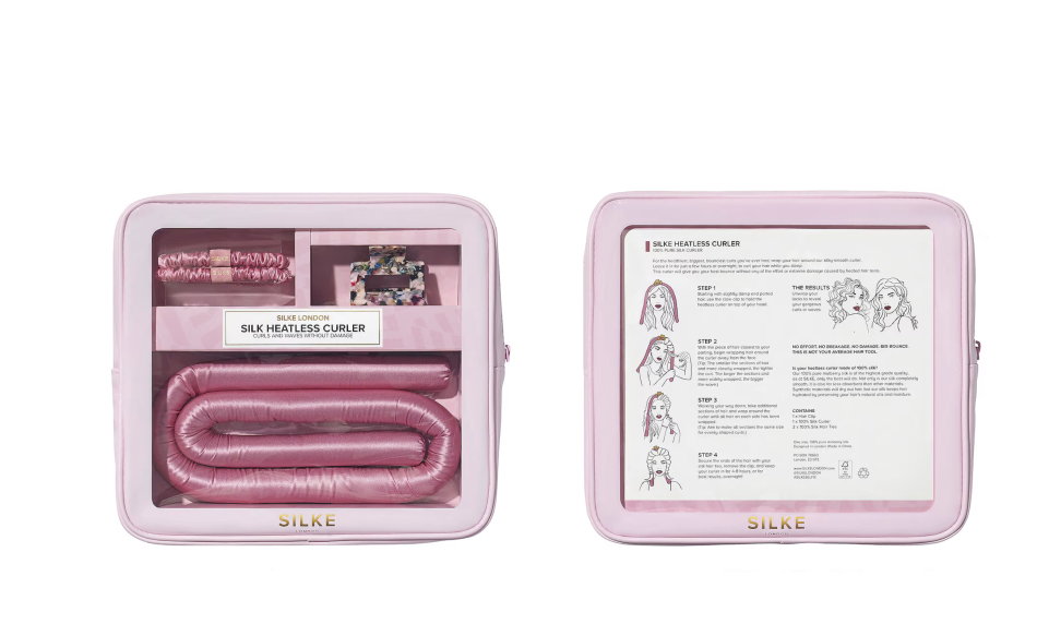 Bedste overnight curlers: Heatless Curling Ribbon – Silke London