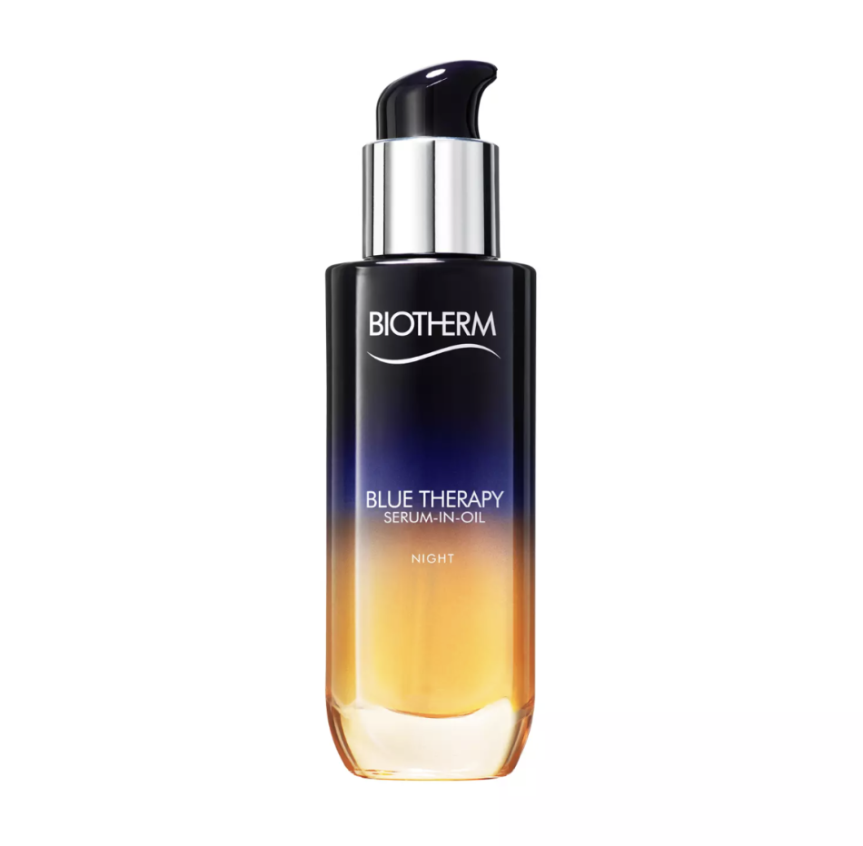 Bedste til natten: Blue Therapy Serum-in-Oil – Biotherm