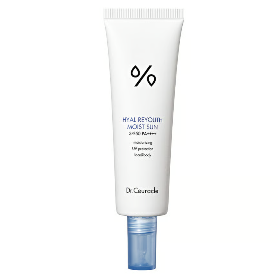 Bedste creme med solbeskyttelse: Hyal Reyouth Moist Sun – Dr. Ceuracle