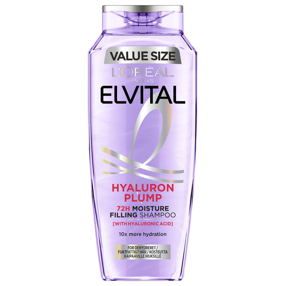 Bedste dybderensende på budget: Elvital Hyaluron Pure – L’Oréal Paris
