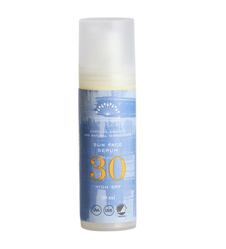 Bedste serum med solbeskyttelse: Sun Face Serum SPF 30 – Rudolph Care
