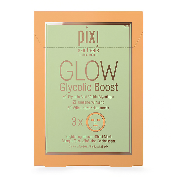 Glow Glycolic Boost Sheet Mask – Pixi
