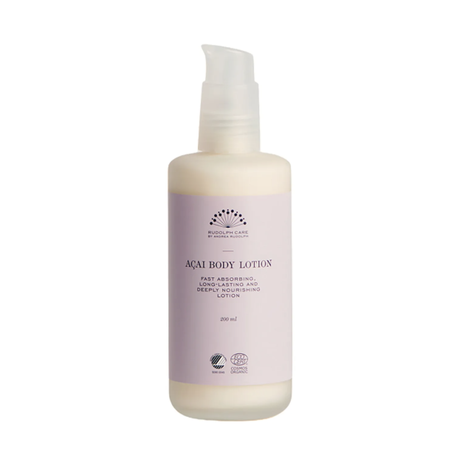 Bedste økologiske: Açai Body Lotion – Rudolph Care