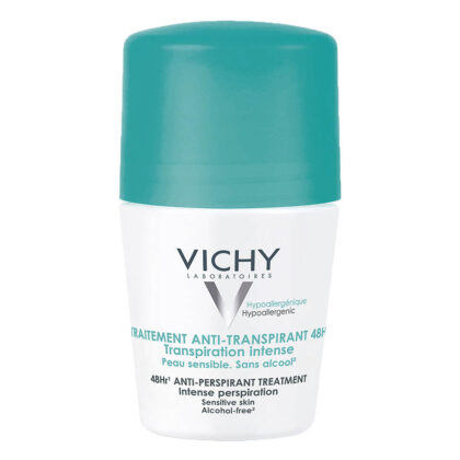 Bedste mod skjolder på tøjet: Anti-Trace Antiperspirant Deodorant Roll-On – Vichy