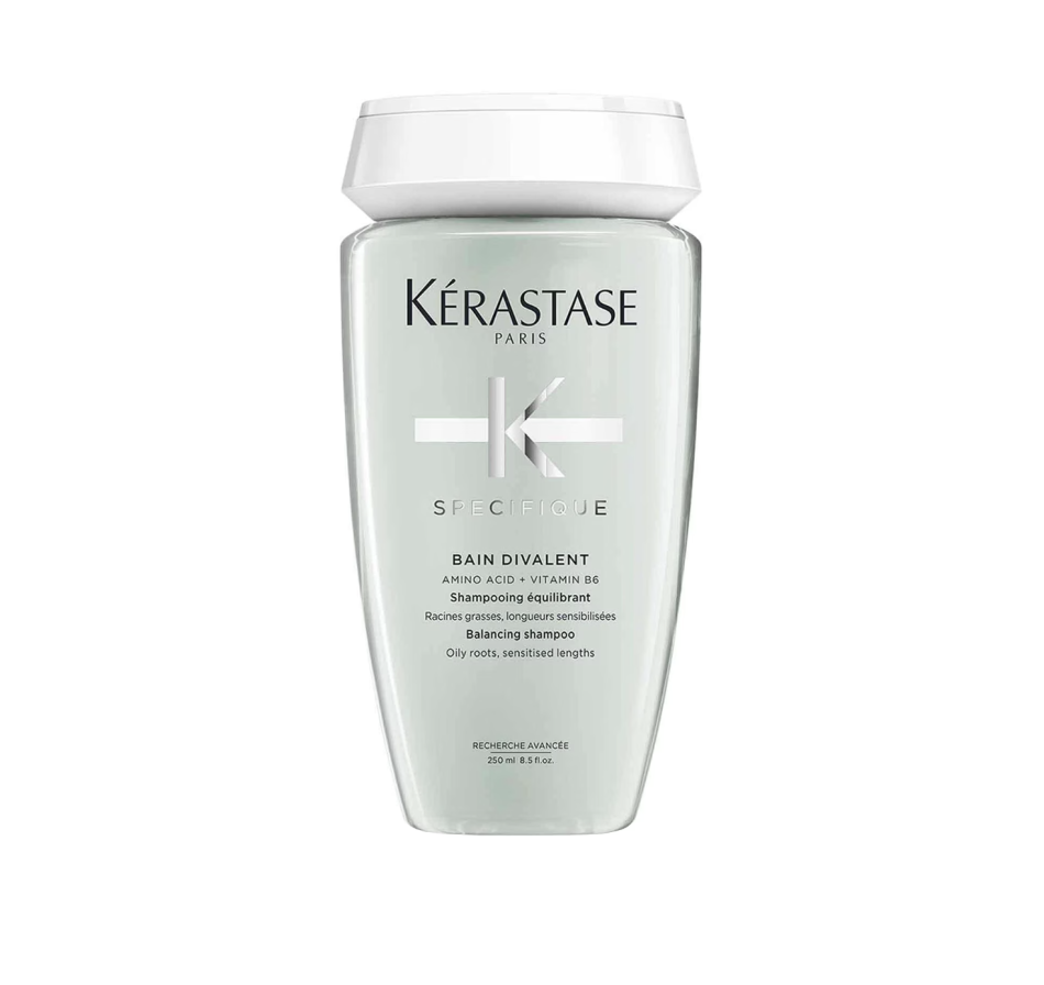 Bedste plejende shampoo til fedtet hår: Spécifique Bain Divalent – Kérastase