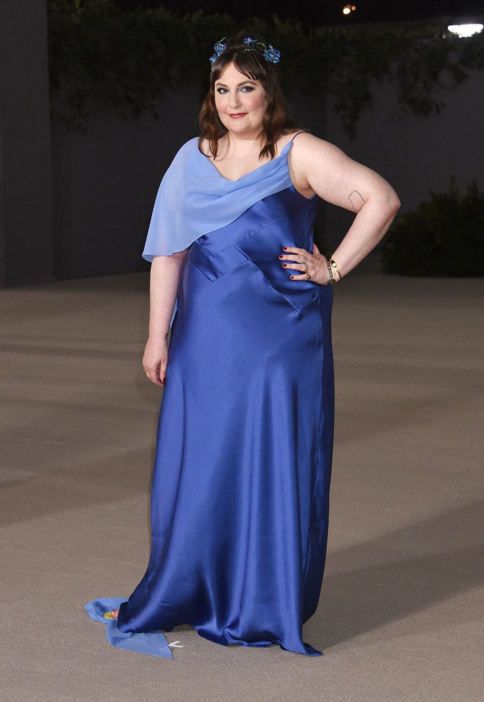 Naomi Scott arriving at The Second Annual Academy Museum Gala held at the Academy Museum of Motion Pictures in Los Angeles, CA on October 15, 2022. © Janet Gough / AFF-USA.COM. 15 Oct 2022 Pictured: Lena Dunham. Photo credit: Janet Gough / AFF-USA.COM / MEGA TheMegaAgency.com +1 888 505 6342 (Mega Agency TagID: MEGA908238_014.jpg) [Photo via Mega Agency]