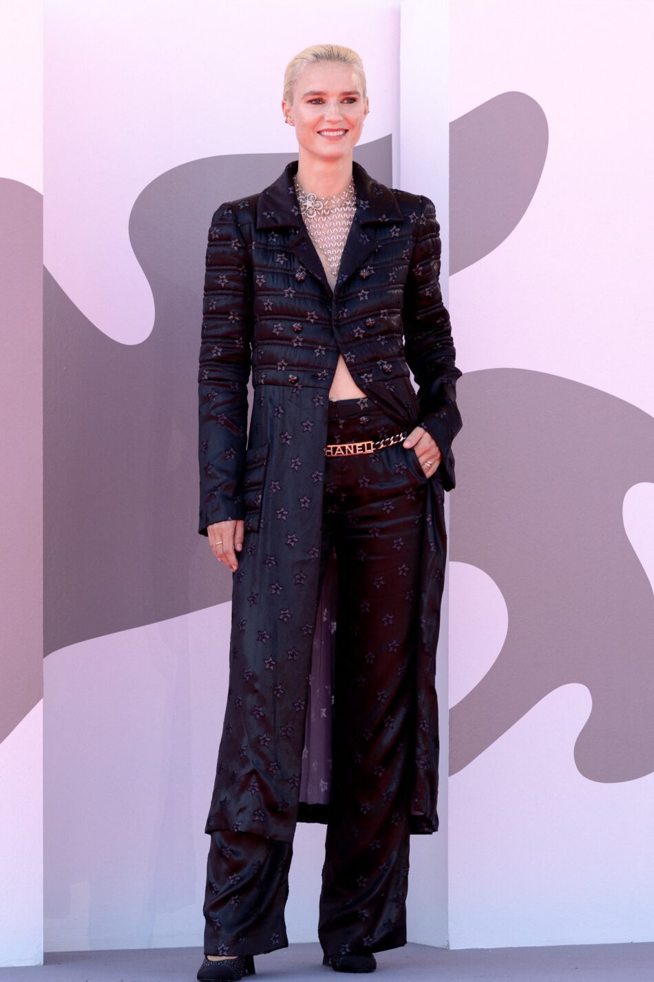 Red carpet for the movie "Bastarden (The Promised Land)" at the 80th Venice International Film Festival on August 31, 2023 in Venice, Italy. 01 Sep 2023 Pictured: Amanda Collin. Photo credit: KCS Presse / MEGA TheMegaAgency.com +1 888 505 6342 (Mega Agency TagID: MEGA1025162_008.jpg) [Photo via Mega Agency]