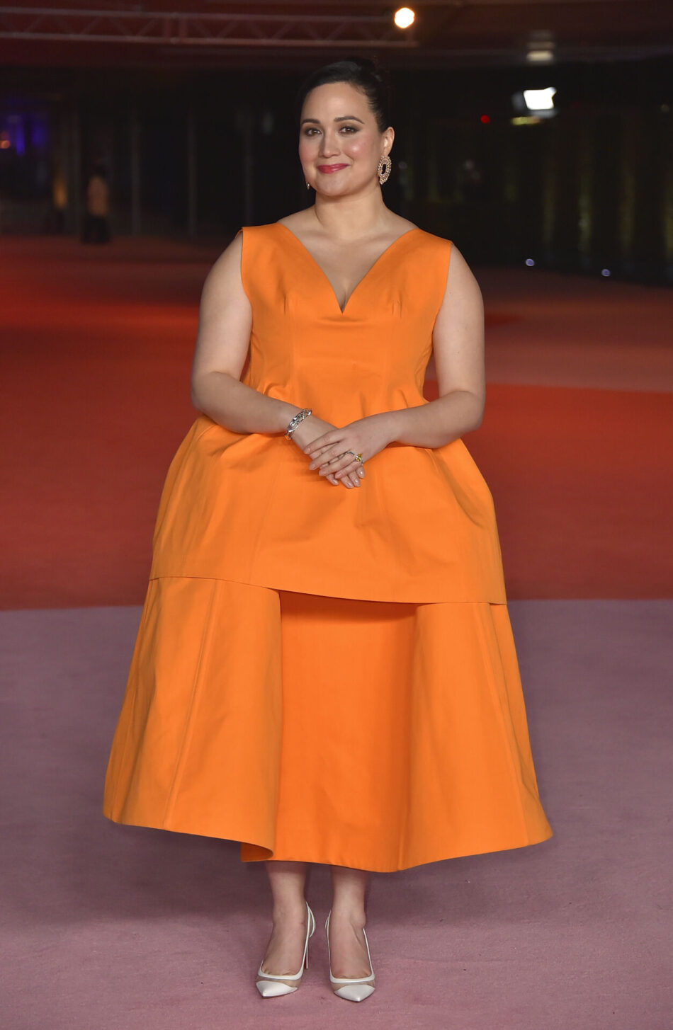 Lily Gladstone attends the third annual Academy Museum gala at the Academy Museum of Motion Pictures on Sunday, Dec. 3, 2023 in Los Angeles. (Photo by Jordan Strauss/Invision/AP)