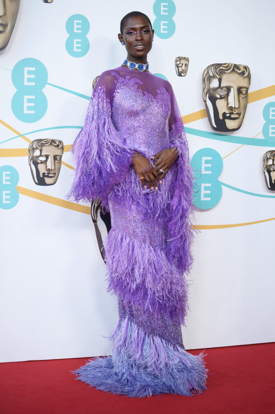 Shazad Latif at EE Bafta Film Awards Arrivals at The Royal Festival Hall, London on 19 February 2023. 19 Feb 2023 Pictured: Jodie Turner-Smith. Photo credit: CAMERA PRESS/Joanne Davidson / MEGA TheMegaAgency.com +1 888 505 6342 (Mega Agency TagID: MEGA945064_060.jpg) [Photo via Mega Agency]