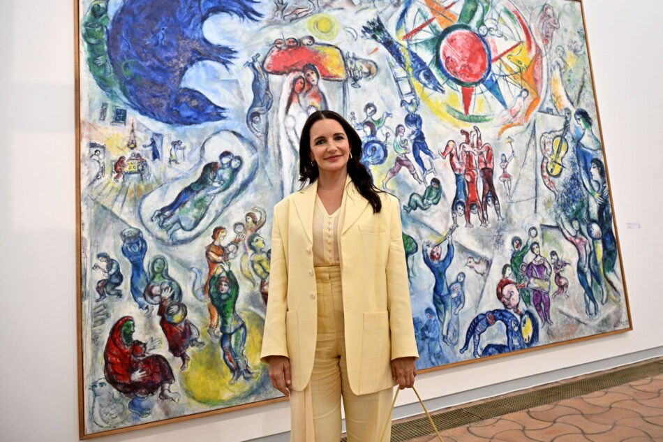 Kristin Davis au défilé de mode "Les Sculptures" Jacquemus à la Fondation Maeght à Saint-Paul-De-Vence, France, le 29 janvier 2024. © Bruno Bebert/Bestimage Celebs attend the "Les Sculptures" Jacquemus' Fashion Show at Fondation Maeght in Saint-Paul-De-Vence, France, on January 29, 2024.