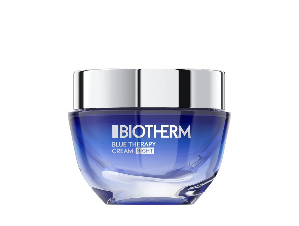 Bedste til moden hud: Blue Therapy Moisturizing Night Cream – Biotherm