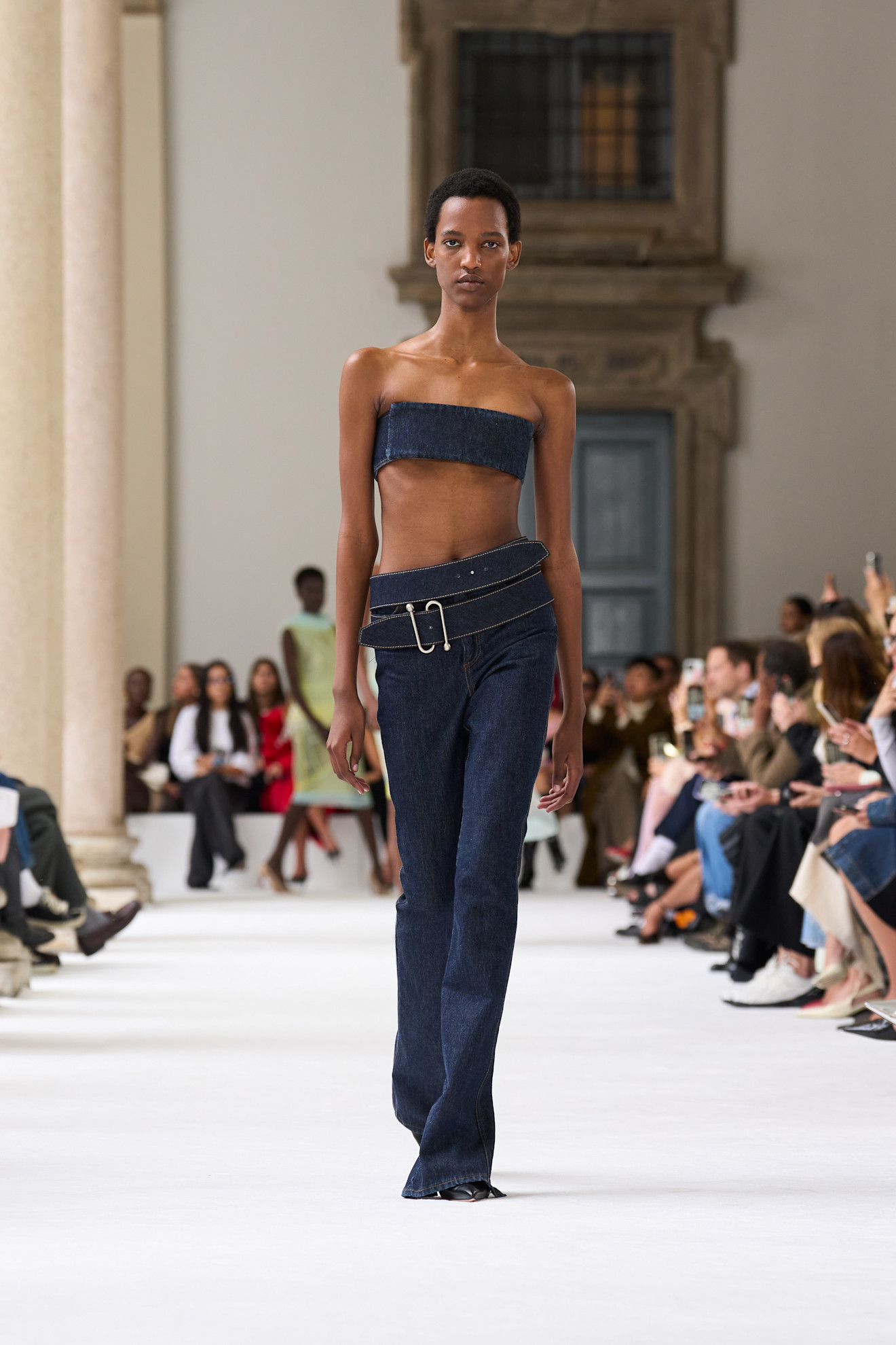 Sportmax S25 mørk denim jeans