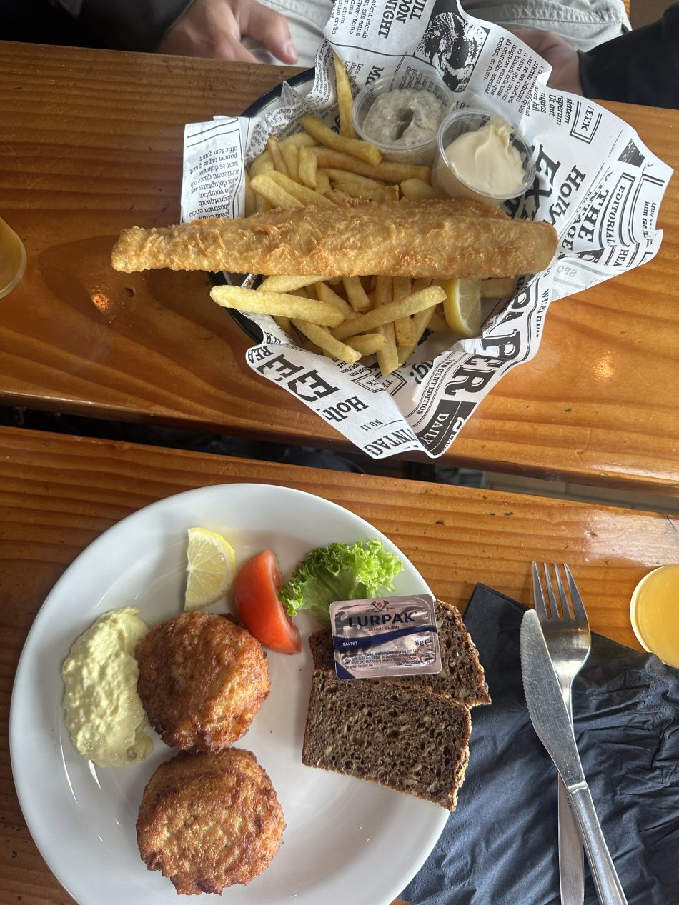 røgeri fish n chips rejer allinge