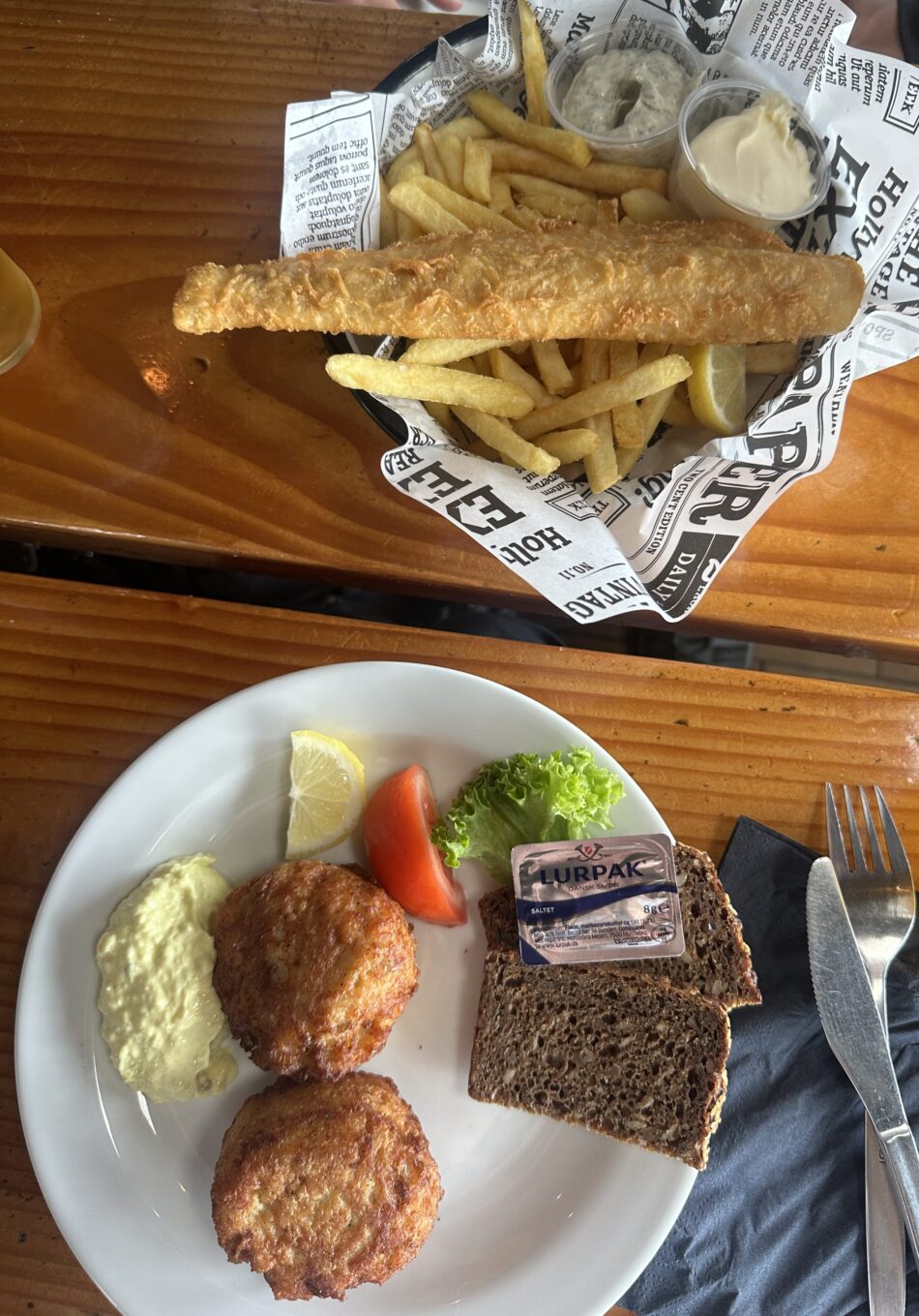 røgeri fish n chips rejer allinge